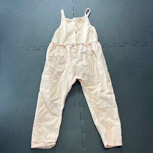 Zara Baby Girl Pink Sleeveless Jumpsuit 2/3 Years